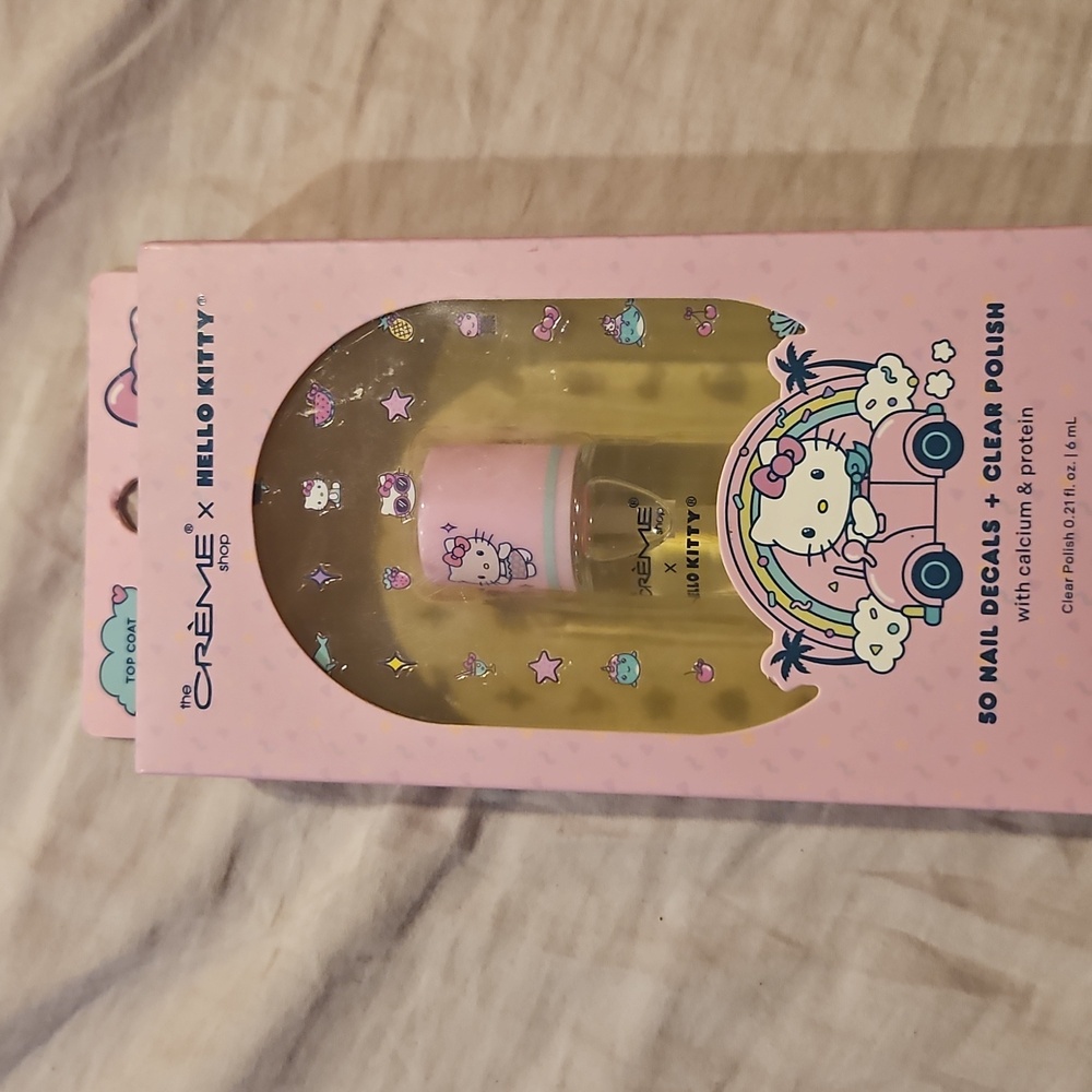BNIB Hello Kitty Nail Decals Kit